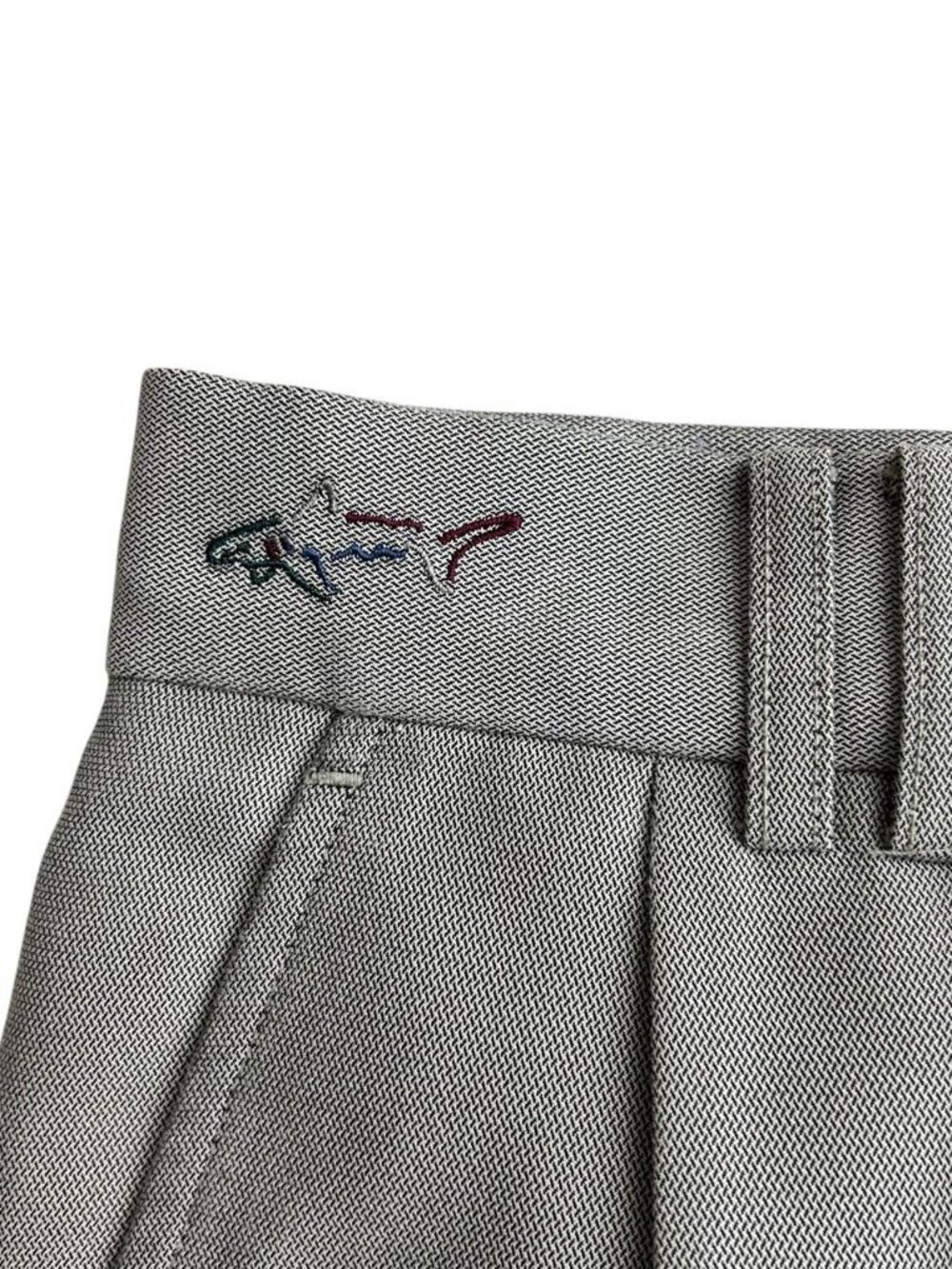 Greg Norman Men’s Golf Preppy Casual Lightweight Pleated Trousers Size 36x30 - Picture 4 of 7